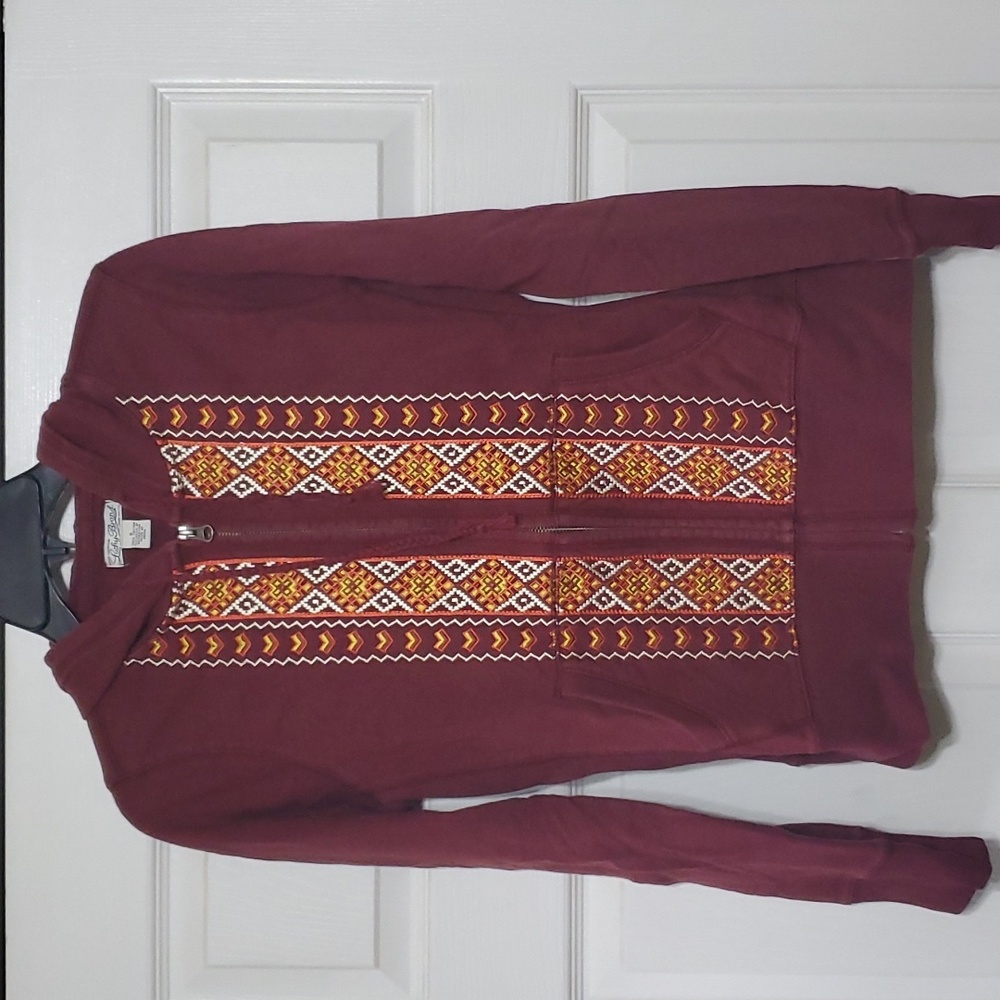 Lucky Brand Vintage Embroidered Hoodie